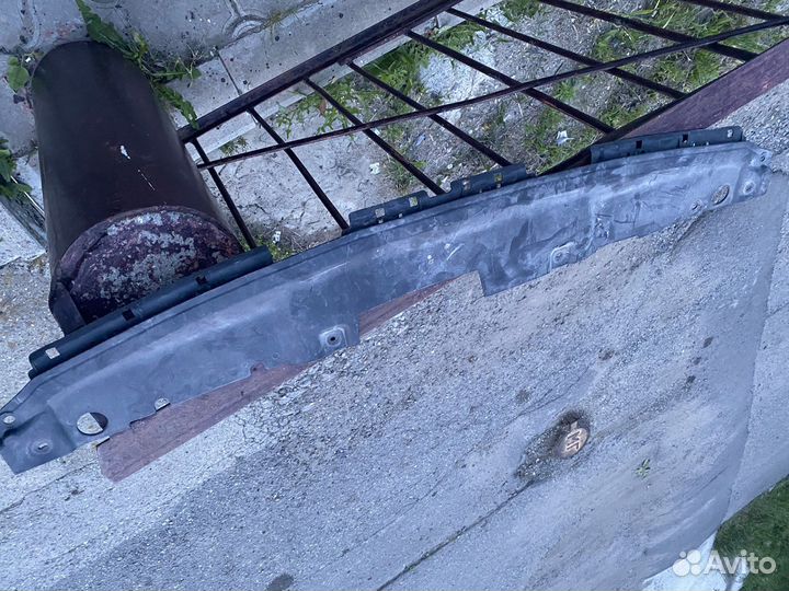 Накладка на задний бампер hyundai solaris