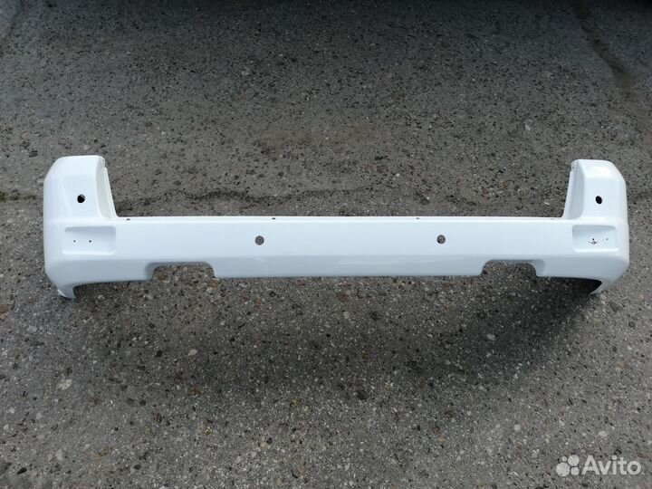 Задний бампер УАЗ Патриот под парктроники. Цвета