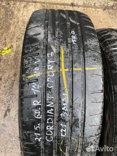 Cordiant Sport 3 215/60 R17 100V