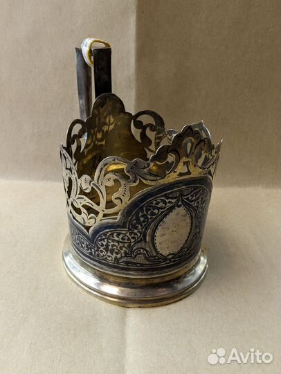 Подстаканники СССР (серебро/мельхиор)