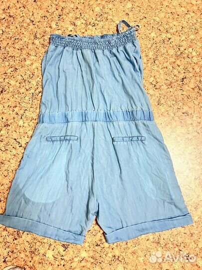 Комбинезон женский джинсовый