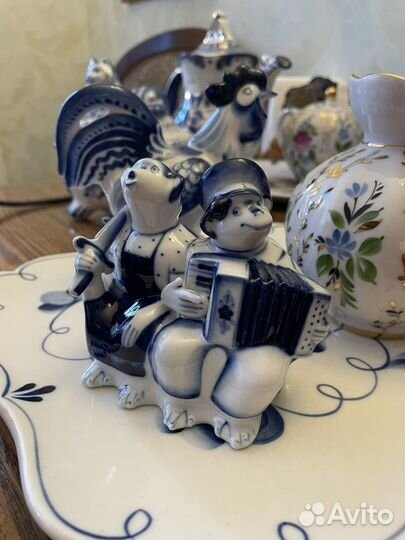 Фигурка Гжель Неплюев