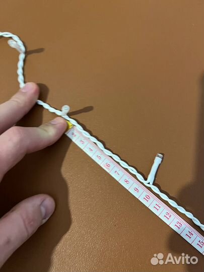 Гирлянда бахрома 12 метров