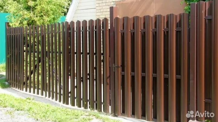 Забор металлический быстро качественно