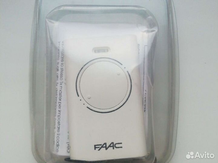 Пульт Faac двухканальный