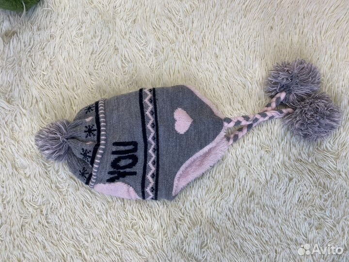 Шапка на девочку 3 4 года