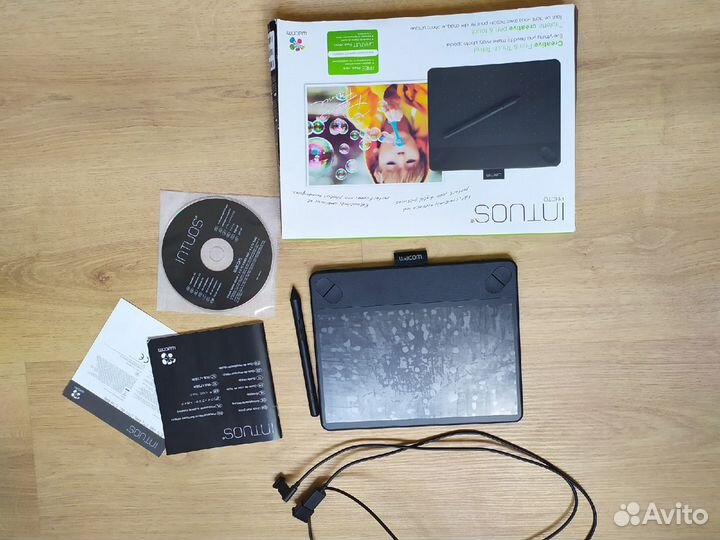 Графический планшет Wacom (CTH-490PK-N) Intuos Pho