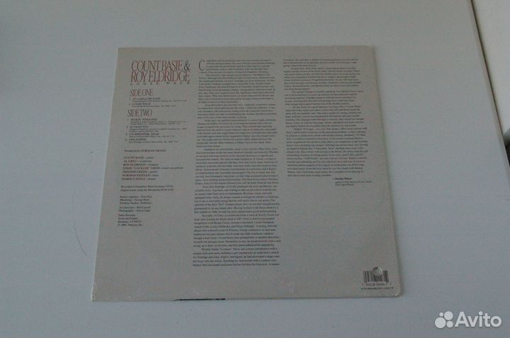 Пластинка Count Basie Roy Eldridge Loose Walk США