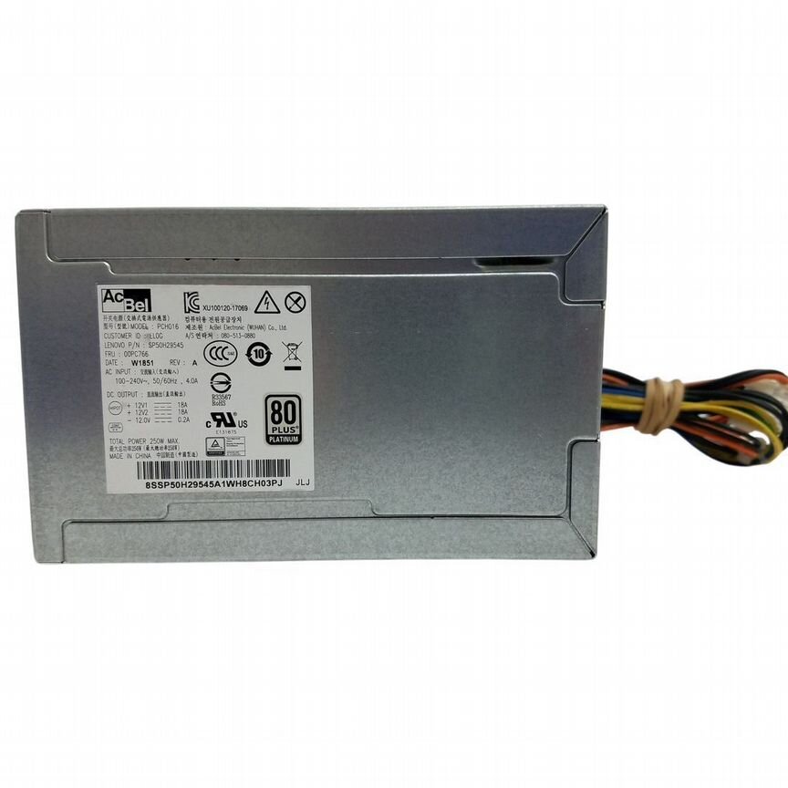 [00PC766] Блок Питания Lenovo 250w 00pc766