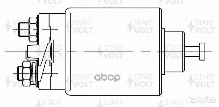 Реле втягивающее стартера Dodge Neon (99) 2.0i