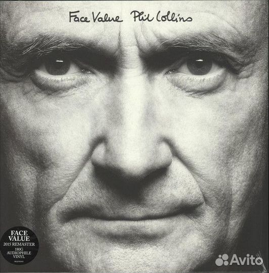 Виниловая пластинка WM Phil Collins Face Value (18