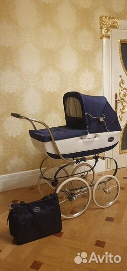 Коляска Inglesina classica Jacquard bianco