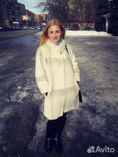 Шуба женская натуральная 44-46