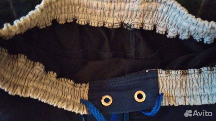 Мужские синие шорты Порше (родные) 50 - 52 хлопок