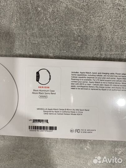 Часы apple watch 8 45 mm оригинальное качество