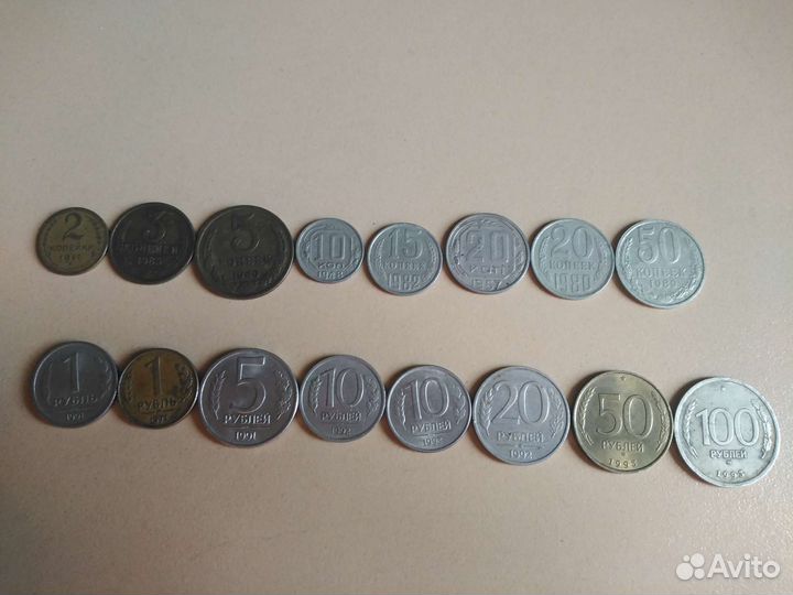 Продам монеты СССР