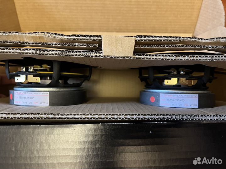 Динамик сч Scan-Speak 15m/4531k00