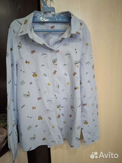 Блузка на девочку школьная