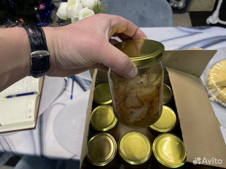 Свинина домашняя тушёная