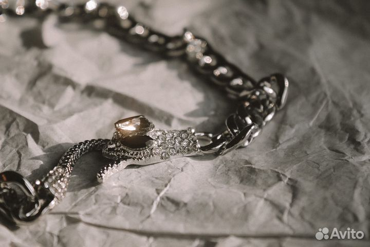 Змейка украшение на шею чокер колье