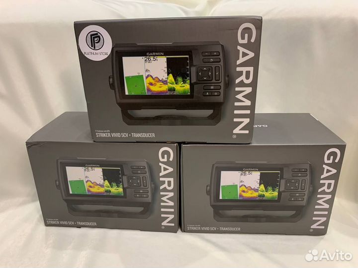 Эхолот Garmin Striker Vivid 5CV с датчиком GT20
