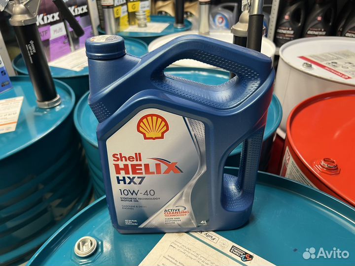 Масло Shell Helix HX7 10w40 4л