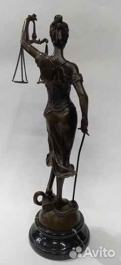 Статуэтка Фемида Бронза Европа