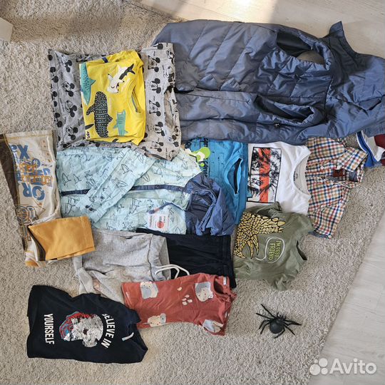 Пакет одежды на мальчика 104 110