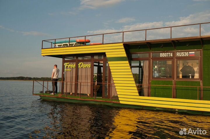 FreeDom /Аренда хаусбота/катера/дом на воде