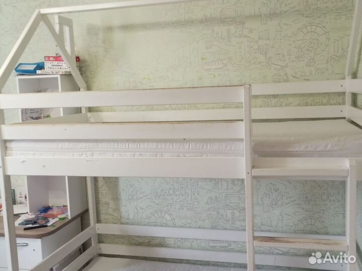 Детская двухярусная кровать