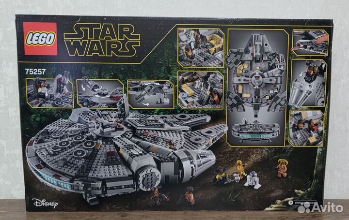 Lego Star Wars 75257 Сокол Тысячелетия