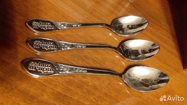 Ложки чайные олимпийские Сочи 2014