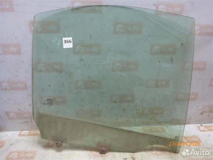 Стекло двери заднее правое Nissan Almera N16