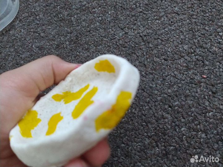 Набор тарелок из солёного теста 5 тарелок