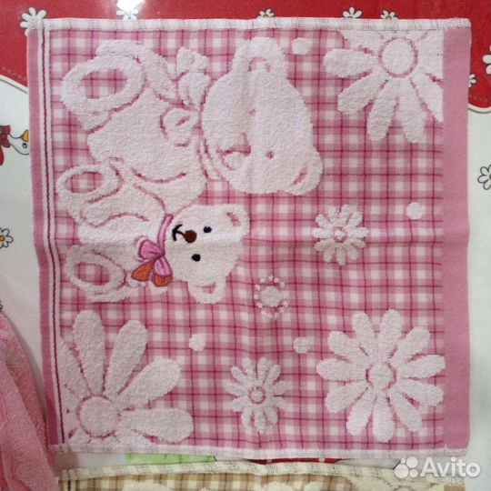 Салфетки махровые новые пакетом