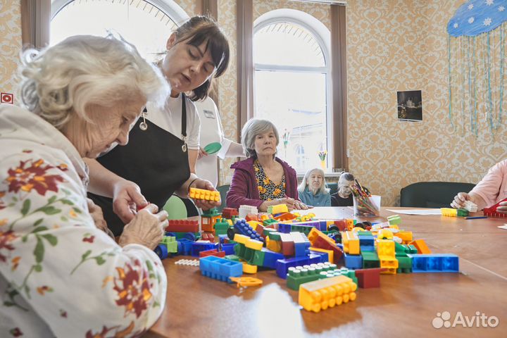 Аниматор в пансионат для пожилых
