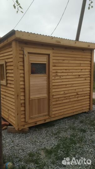 Мобильные бани на заказ