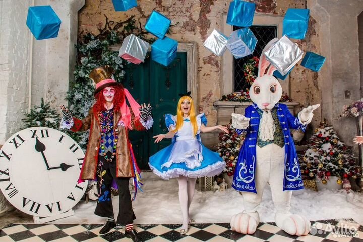 Эльфы, Гринч, Эльза / Новогодние Аниматоры Мск/мо