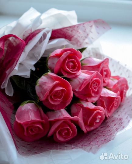 Букет из мыла