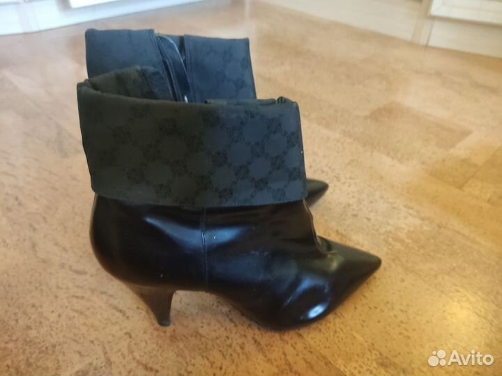 Ботильоны женские натуральная кожа