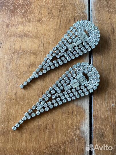 Серьги винтаж 1970-е