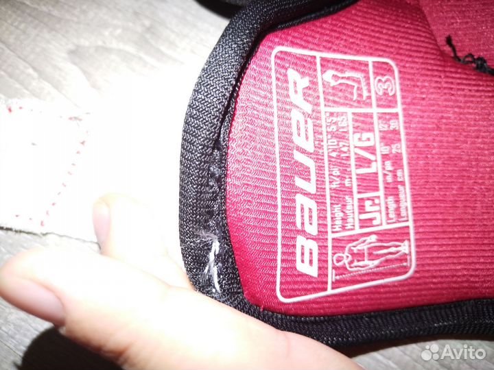 Налокотники хоккейные jr