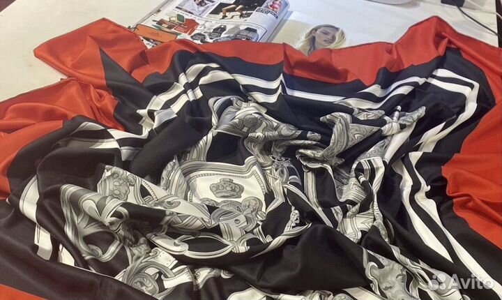 Платок пашмина шаль шарф Hermes