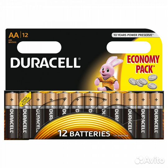 Батарейки Duracell AA/AAA