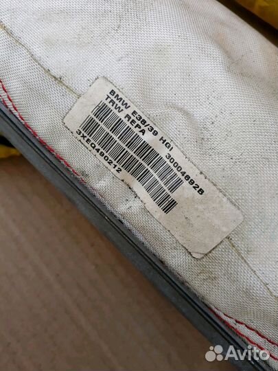 Подушка безопасности пассажирская bmw e38 е39
