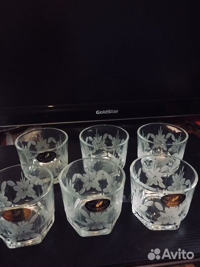 Стопки хрусталь СССР