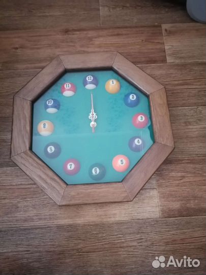 Часы для бильярдной