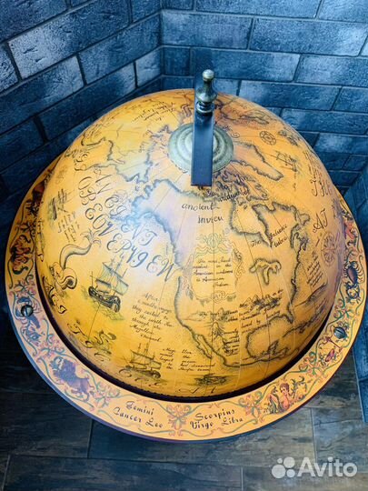 Глобус бар напольный