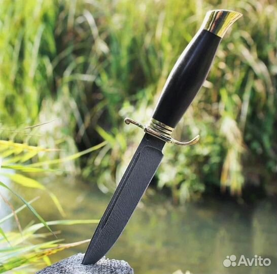Нож финка нквд из Дамасской стали