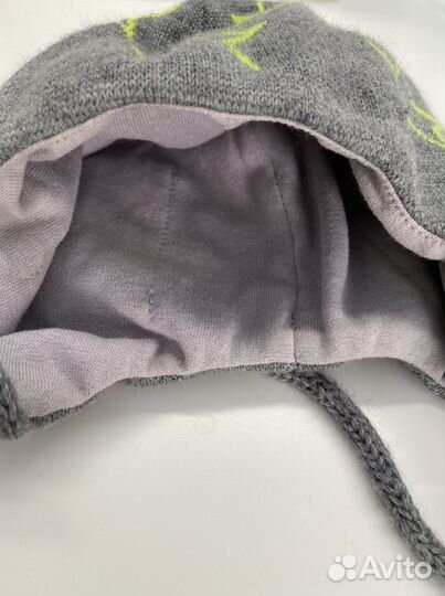 Шапка и шарф демисезон, 48-50 размер